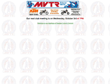 Tablet Screenshot of mvtr.org